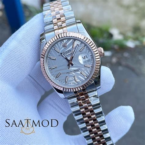 rolex bayan saat taşlı|rolex saat kadın.